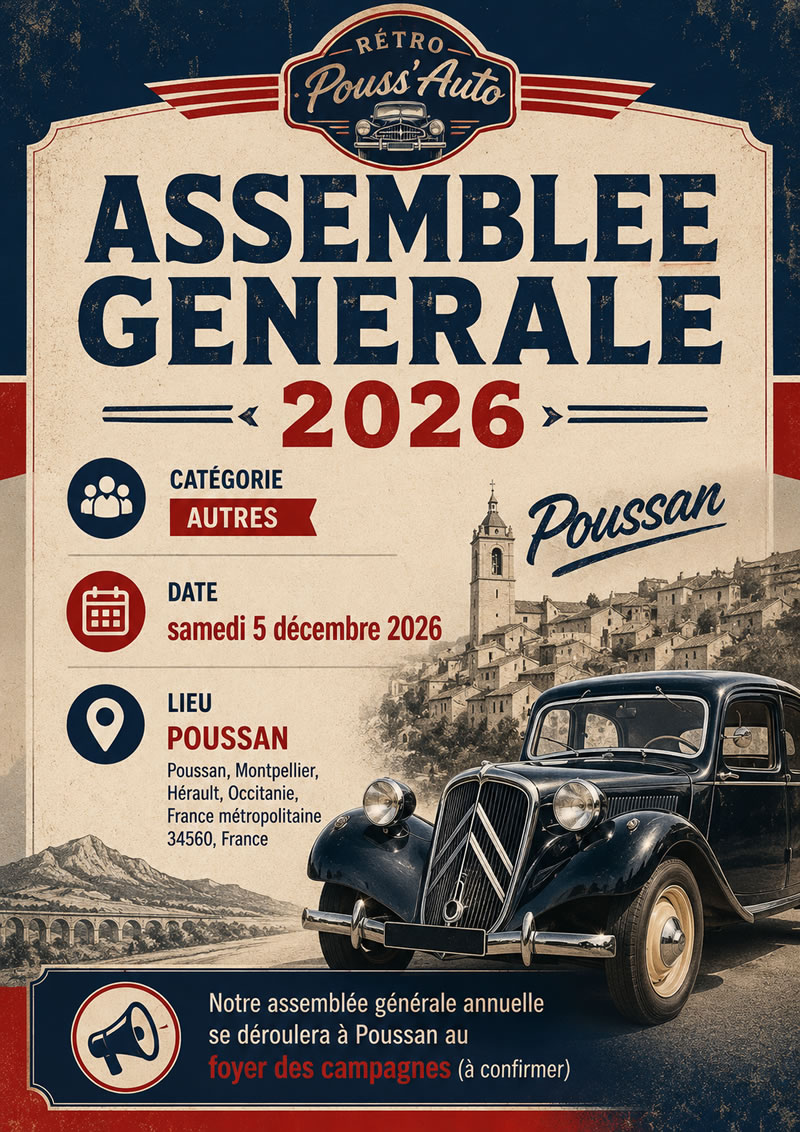 ASSEMBLEE GENERALE 2026